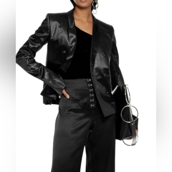 Rick Owens double breasted blazer in black NWT - Picture 2 of 11